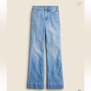 J. Crew Denim Flare Wide-Leg Jeans